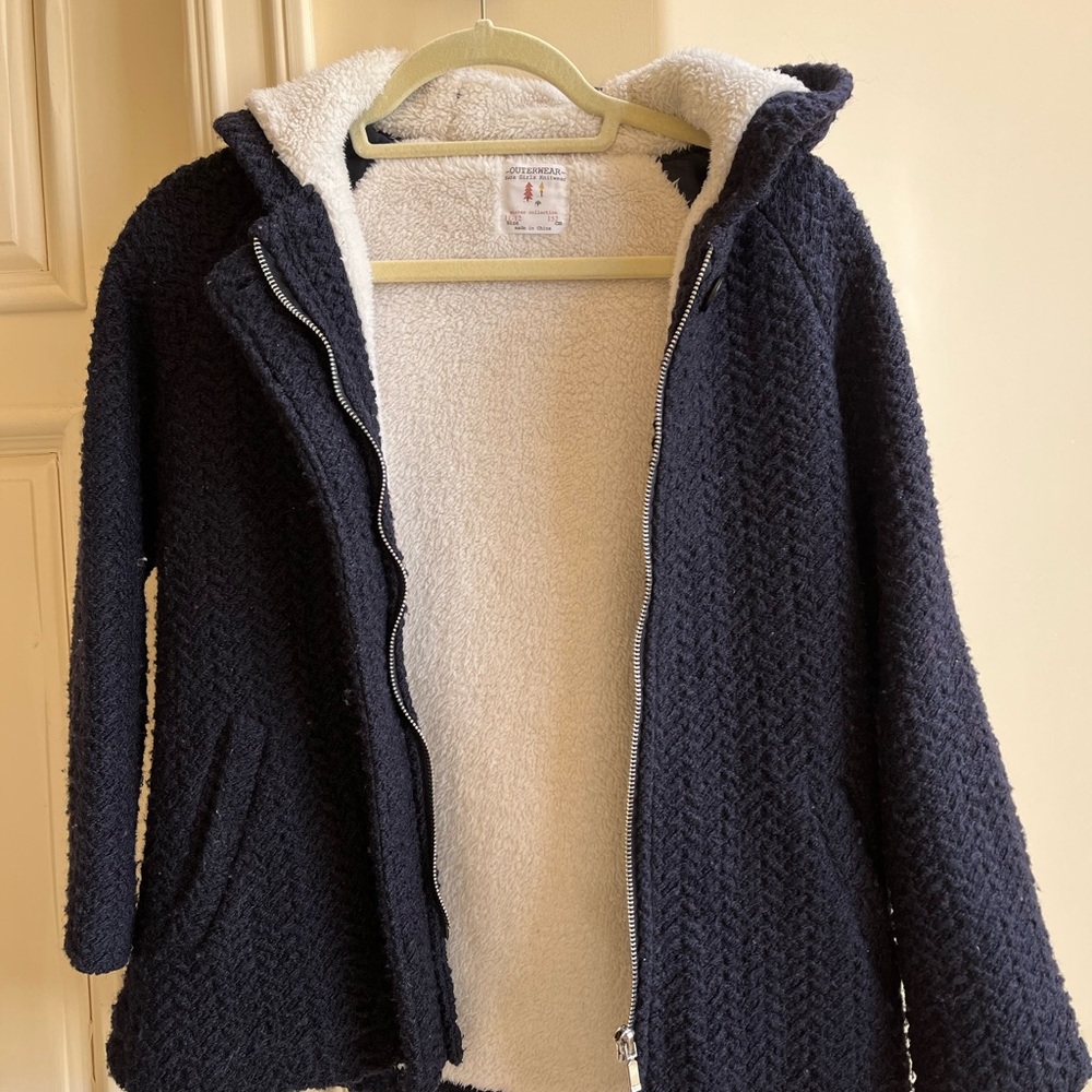 Zara Girls winter collection hooded jacket